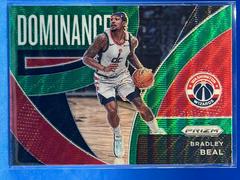 Bradley Beal [Green Prizm] #13 Basketball Cards 2021 Panini Prizm Dominance Prices
