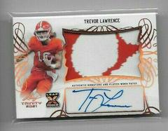 Trevor Lawrence #PA-TL1 Football Cards 2021 Leaf Trinity Patch Autographs Prices