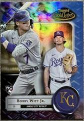 Bobby Witt Jr. [Class 2 Blue] Baseball Cards 2022 Topps Gold Label Prices