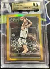 Larry Bird [Gold] Basketball Cards 2021 Panini One and One Prices