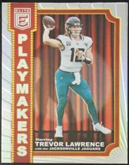 Trevor Lawrence #PM-16 Football Cards 2023 Panini Donruss Elite Playmakers Prices