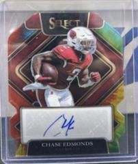 Chase Edmonds [Tie Dye] #SIP-CED Football Cards 2021 Panini Select Signatures Prizm Prices