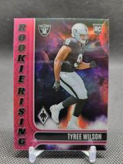 Tyree Wilson [Pink] #RIS-5 Football Cards 2023 Panini Phoenix Rookie Rising Prices