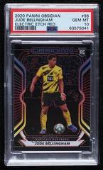 Jude Bellingham [Red] Soccer Cards 2020 Panini Obsidian Prices