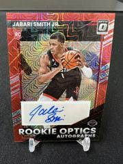 Jabari Smith Jr. [Choice] #ROA-JSJ Basketball Cards 2022 Panini Donruss Optic Rookie Autographs Prices