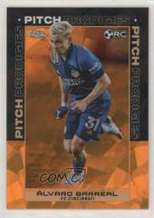 Alvaro Barreal [Orange] Soccer Cards 2021 Topps Chrome MLS Sapphire Prices