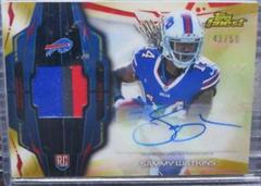 Sammy Watkins [Gold Refractor] Football Cards 2014 Topps Finest Rookie Autograph Patch Prices