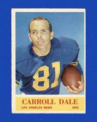 Carroll Dale #88 Football Cards 1964 Philadelphia Prices