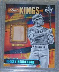 Rickey Henderson [Blue] #BK-RH Baseball Cards 2022 Panini Diamond Kings Bat Prices