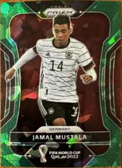 Jamal Musiala [Green Ice] Soccer Cards 2022 Panini Prizm World Cup Prices