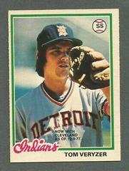 Tom Veryzer #14 Baseball Cards 1978 O Pee Chee Prices