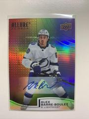 Alex Barre Boulet [Full Autograph] #R-44 Hockey Cards 2021 Upper Deck Allure Rainbow Prices