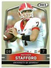 Matthew Stafford [Glossy] #59 Football Cards 2009 Sage Hit Prices