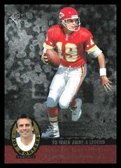 Joe Montana #MT20 Football Cards 1995 SP Joe Montana Trilogy Prices