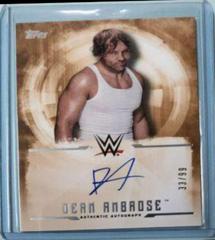 Dean Ambrose [Bronze] Wrestling Cards 2017 Topps WWE Undisputed Autographs Prices