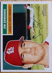 Jim Edmonds #20 Baseball Cards 2005 Topps Heritage Prices