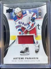 Artemi Panarin [Black Foil Patch] #89 Hockey Cards 2022 Upper Deck Trilogy Prices