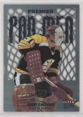 Gerry Cheevers #PM-1 Hockey Cards 2021 Ultra Premier Pad Men Prices