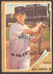 Chuck Cottier Baseball Cards 1962 Venezuela Topps Prices