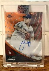 Julio Urias [Orange] #TEK-JU Baseball Cards 2022 Topps Clearly Authentic Tek Autographs Prices