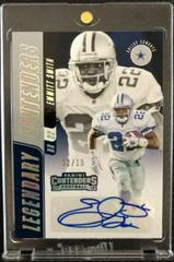 Emmitt Smith Football Cards 2018 Panini Contenders Legendary Autographs Prices