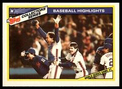 Gary Carter, Wally Backman #32 Baseball Cards 1987 Topps Woolworth Highlights Prices