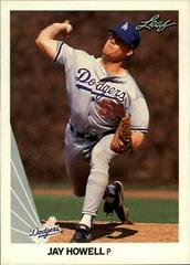 Jay Howell #42 Baseball Cards 1990 Leaf Prices