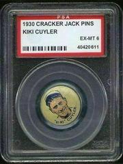 Kiki Cuyler Baseball Cards 1930 Cracker Jack Pins Prices