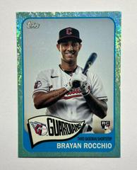 Brayan Rocchio [Aqua Sparkle] #101 Baseball Cards 2023 Topps Archives Prices