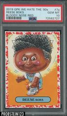 REESE Boks [Red] #7a Garbage Pail Kids We Hate the 90s Prices
