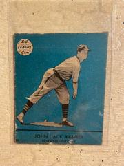 Jack Kramer [Blue Background] #14 Baseball Cards 1941 Goudey Prices