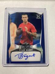 Tyson Bagent [Blue] #BA-TB3 Football Cards 2023 Leaf Draft Autographs Prices