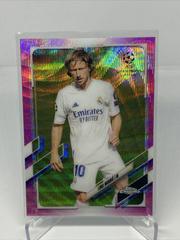 Luka Modric [Pink] #75 Soccer Cards 2020 Topps Chrome UEFA Champions League Prices