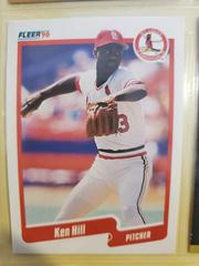 Ken Hill #251 Baseball Cards 1990 Fleer Prices