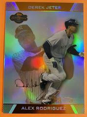 Alex Rodriguez, Derek Jeter [Gold] Baseball Cards 2007 Topps CO Signers Prices