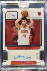 Alperen Sengun [Purple] Basketball Cards 2021 Panini One and One Rookie Autographs Prices