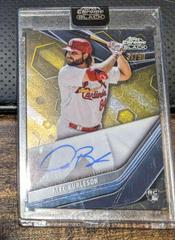 Alec Burleson [Gold] Baseball Cards 2023 Topps Chrome Black Autographs Prices