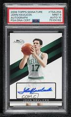 John Havlicek #JHA Basketball Cards 2008 Topps Signature Autographs Prices