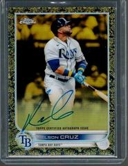Nelson Cruz Baseball Cards 2022 Topps Gilded Collection Chrome Gold Etch Autographs Prices