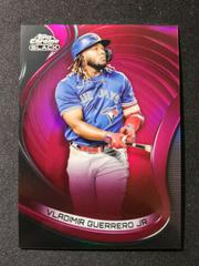 Vladimir Guerrero Jr. [Magenta] #2 Baseball Cards 2022 Topps Chrome Black Prices
