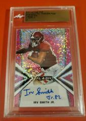 Irv Smith Jr. [Pink] Football Cards 2019 Leaf Metal Draft Autographs Prices