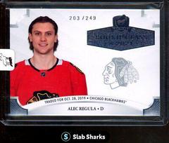 Alec Regula Hockey Cards 2020 Upper Deck The Cup Rookie Class of 2021 Prices