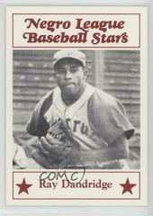 Ray Dandridge #7 Baseball Cards 1986 Fritsch Negro League Baseball Stars Prices