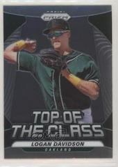 Logan Davidson #TOC-29 Baseball Cards 2020 Panini Prizm Top of the Class Prices