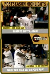 Paul Konerko, Scott Podsednik #UH132 Baseball Cards 2005 Topps Updates & Highlights Prices
