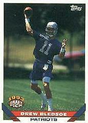 Drew Bledsoe Football Cards 1993 Topps Prices