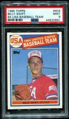 Billy Swift [84 USA Baseball Team] #404 Baseball Cards 1985 Topps Prices