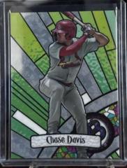 Chase Davis #BG-10 Baseball Cards 2023 Bowman Draft Glass Prices