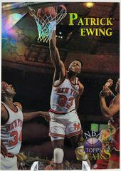 Patrick Ewing [Finest Atomic Refractor] #16 Basketball Cards 1996 Topps Stars Prices