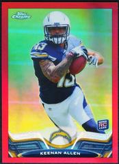 Keenan Allen [Running Red Refractor] #14 Football Cards 2013 Topps Chrome Prices